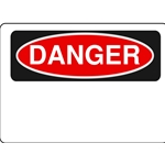 Blank Danger Sign