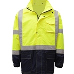 Class 3 Premium Hooded Rain Jacket