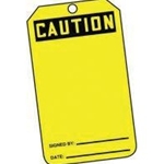 Caution Tag 25/Pack