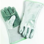 Aluminized Back Leather Front Glove