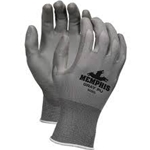 Atlas Fit Gloves Gray w/ Green Nitrile L