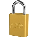 1" Keyed Different Gold Lock