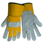 Yellow Canvas Leather Palm PE