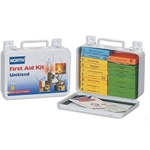 First Aid Kit 5" x 8" x 2-3/4" w/ Metal Case