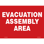 Evacuation Assembly Area Sign