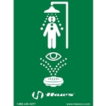 Shower/Eyewash Sign