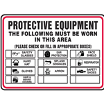 Protective Equipment Sign