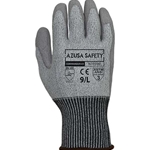 A3 Grey PU Dipped Glove