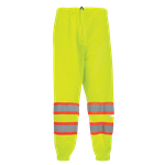 High-Visibility Mesh Polyester Safety Pants