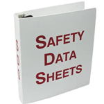 2" Safety Data Sheet SDS Binder