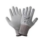 Salt-and-Pepper Polyurethane Coated Cut Resistant Gloves - PUG-611