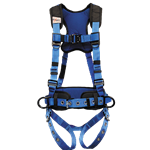 Blue Comfort Harness with Positioning Belt