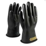 Novax Class 00  11" Rubber Insulating Glove Black