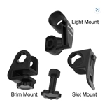 MULTI-ANGLE HELMET MOUNT for XPP-5414GX Flashlight