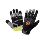 Hot Rod A6 Leather Palm Mechanic Glove - Premium Style