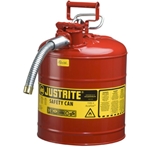 TYPE II ACCUFLOW™ STEEL 5 GALLON RED SAFETY CAN