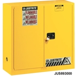 SURE-GRIP® EX FLAMMABLE SAFETY CABINET - 30 GALLON - YELLOW