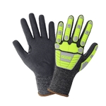 VISE GRIPSTER® C.I.A. TUFFALENE® UHMWPE 21-GAUGE TOUCH SCREEN GLOVES WITH CUT AND IMPACT PROTECTION
