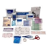 First Aid Kit, Bulk, 25 person, plastic