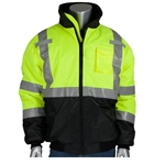 Class 3 Bomber Jacket Lime/Blk Bottom