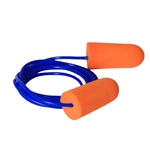 Orange NRR 32 PU Bullet Corded Disposable Earplug Pair