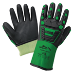 A4 Cut Premium Double-Dipped PVC-Nitrile Supported Gloves