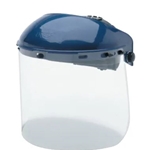 Ratchet Headgear for Faceshields Blue