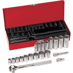3/8-Inch Drive Socket Wrench Set, 20-Piece
