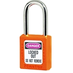 Master Lock® No. 410 Zenex™ Thermoplastic Safety Padlock, Keyed Different
