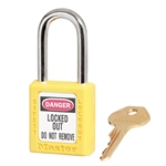 Master Lock® No. 410 Zenex™ Thermoplastic Safety Padlock, Keyed Different
