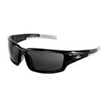 Maki® Indoor/Outdoor Anti-Fog Lens, Matte Black Frame Safety Glasses