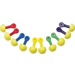 Express Pod Plugs uncorded w/ assorted color grips