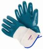 Kevlar® palm & jersey back gloves w/ nitrile cuff L