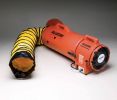 8" AC blower w/ canister & 25' ducting 25 Safety orange