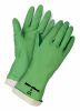 Unlined nitrile gloves 13" Green