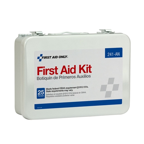 Sixteen Unit Plastic First Aid Kit