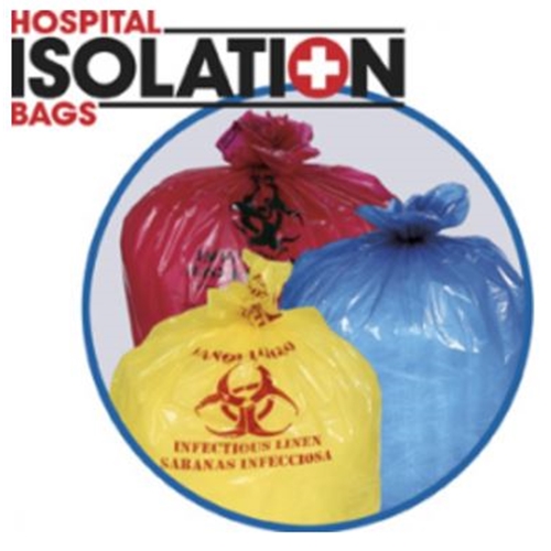 Heavy Duty Medical Waste Bags Red 20 to 30 Gallon