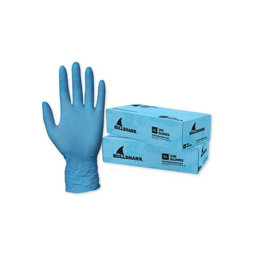 AbcoSafety.com - 4 MIL BLUE NITRILE EXAM GRADE GLOVES