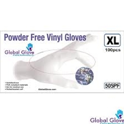 Powder Free Vinyl Exam Gloves S