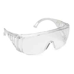 Slammer Clear Uncoated OTG Vented Safety Glasses
