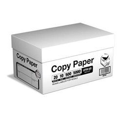 8.5" x 11" White Copy Paper
