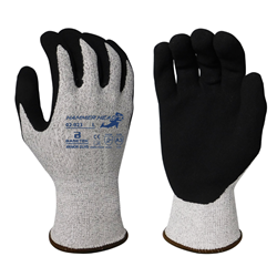 ANSI 3 Cut Resistant Glove Nitrile on HPPE