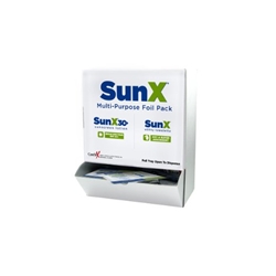 SunX Sunscreen Towelettes 50/Box SPF 30
