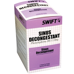 Sinus Decongestant Tablets 500/Box