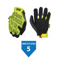 Mechanix Wear - The Original® E5 Cut Resistant Gloves, Hi-Vis Yellow