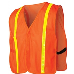 Hi Vis Orange Safety Vest