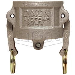 500-DC-AL 356T6 Aluminum Dixon® Cam & Groove Type DC Dust Cap