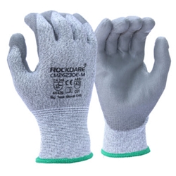 A2 HPPE Grey PU Dip Glove