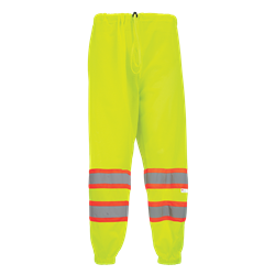High-Visibility Mesh Polyester Safety Pants