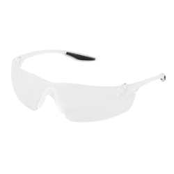 Discus™ Clear Anti-Fog Lens, Frosted Clear Frame Safety Glasses